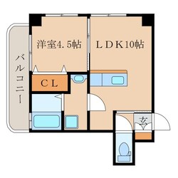 リテラス鹿屋弐番館の物件間取画像